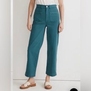 Madewell Emmett 2.0 Wide-Leg Crop Pants